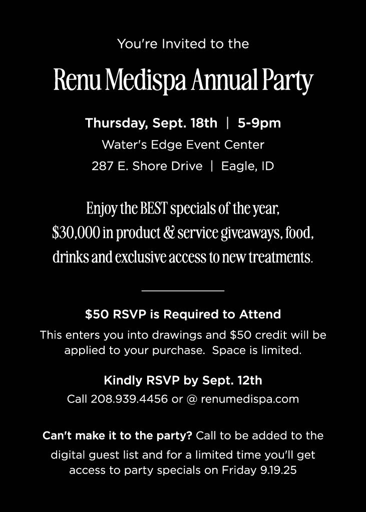 The Annual Party 2025 RSVP