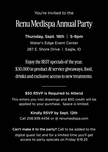 The Annual Party 2025 RSVP