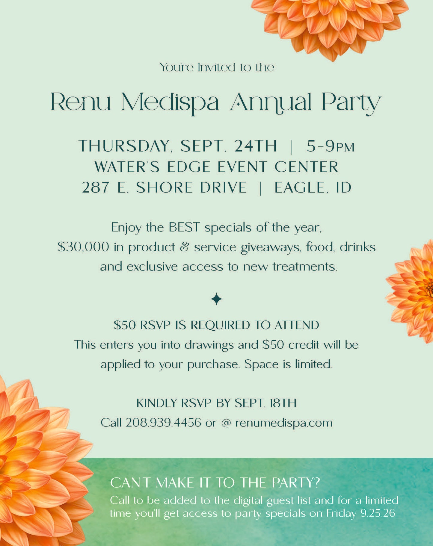 The Annual Party 2026 RSVP